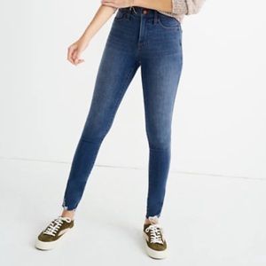 Madewell 10” High Rise Skinny Jeans Roadtripper